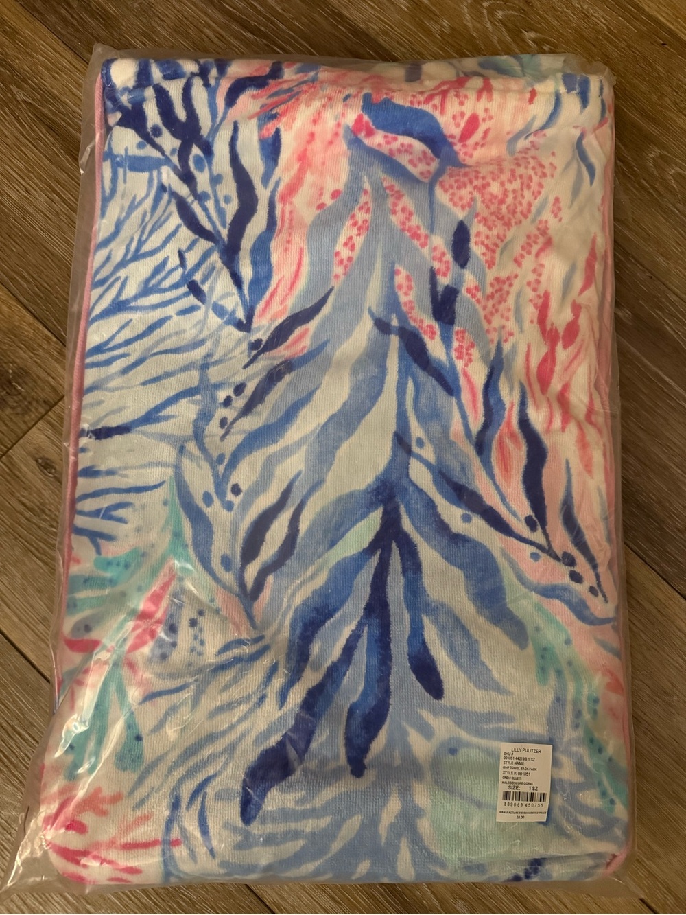 Lilly Pulitzer Beach Towle Drawstring Bag